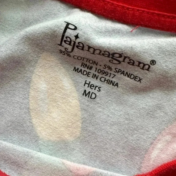 Pajamagram size medium Christmas top - Picture 2 of 3